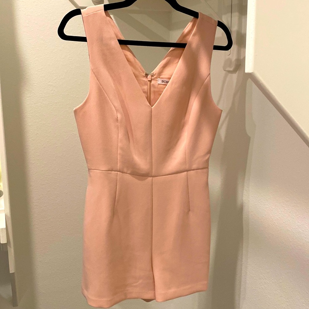 BCBGeneration blush pink rompers